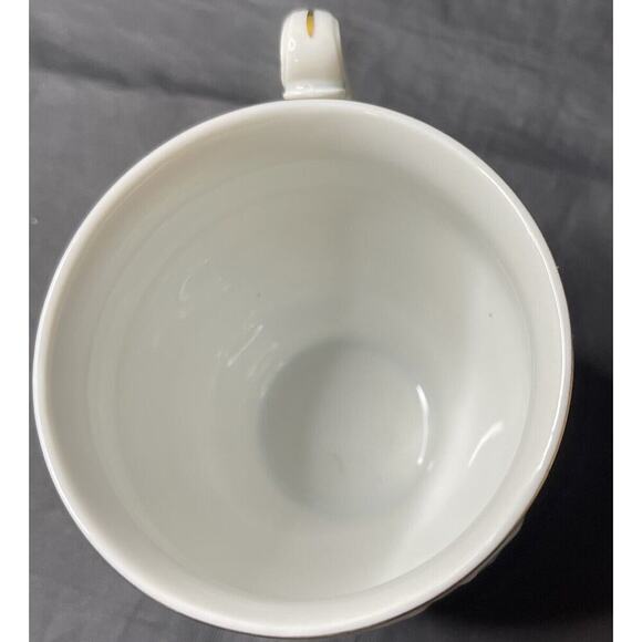 Vintage Bernadotte Porcelain Fine China‎ Cup and Saucer Rose Pattern w Gold Trim - Picture 6 of 10